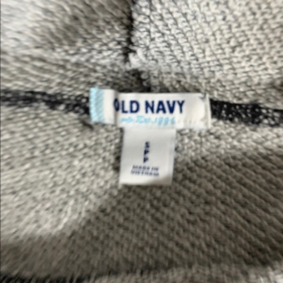 Old Navy women’s cowl neck charcoal grey pullover Sweatshirt small casual top - Picture 3 of 5